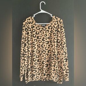 Buffalo David Bitton Leopard Print Sweater